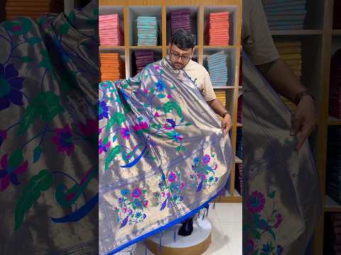 Pure Paithani Pallu All-over Zari Weaving Dupatta