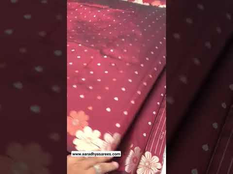 Copper and Gold Weaving Soft Silk Saree