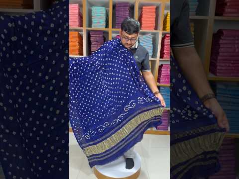 Pure Bandhani Gaji SIlk Dupatta