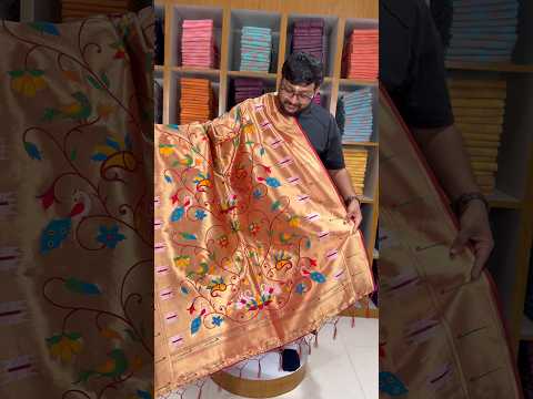 Paithani Soft Silk Rajhans Jaal Dupatta
