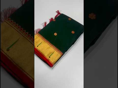 Soft Silk Meenakari Pallu & Zari Buttis Saree