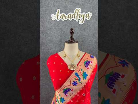 Pure Paithani Silk Sarees – Maharashtrian Elegance