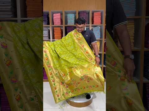 Royal Kanchivaram Patola Paithani Silk Saree