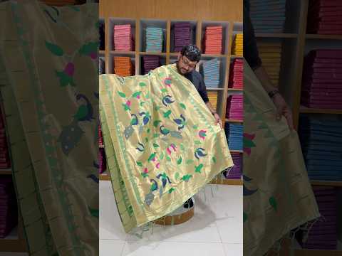 Paithani Soft Silk Lotus Jaal Dupatta