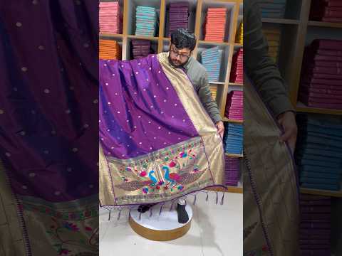 Soft Silk Paithani Dupatta for Wedding & Festive Wear