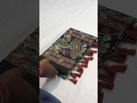 Soft Cotton Kalamkari Printed Saree