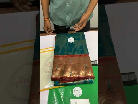 Maharashtrian 3D Pichwai Soft Silk Paithani Saree