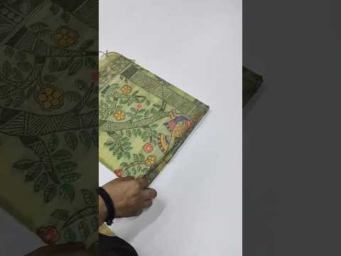 Madhubani Soft Muga Cotton Saree