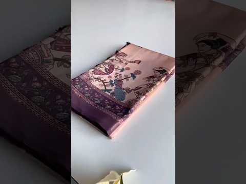 Dola Viscose Digital Printed Kalamkari Saree