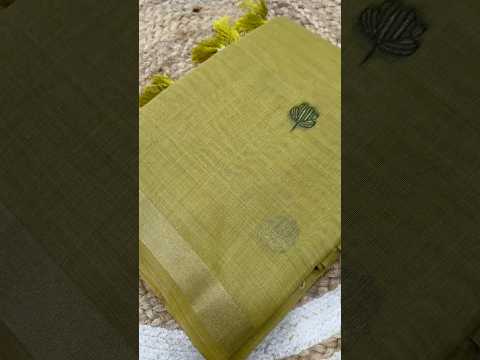 Soft Pure Muga Cotton Rich Flowery Pallu Saree