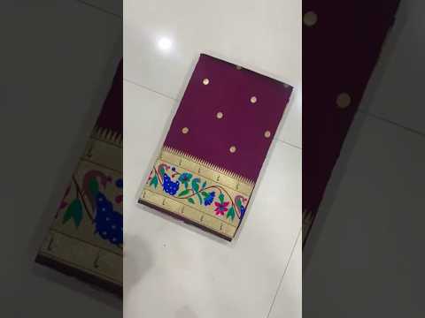 Pure Soft Kanchivaram Paithani Silk Saree