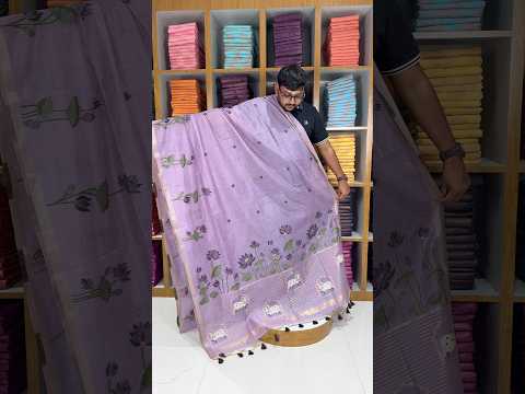 Premium Soft Muga Cotton Pichwai Saree