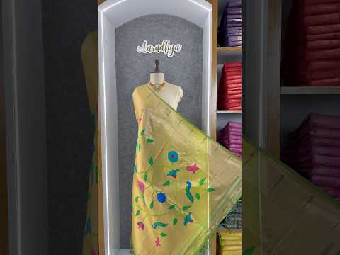 Paithani Jacquard Peacock (Mor) Jaal Dupatta