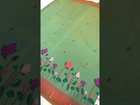 Designer Lotus Weaving Pichwai Paithani Saree