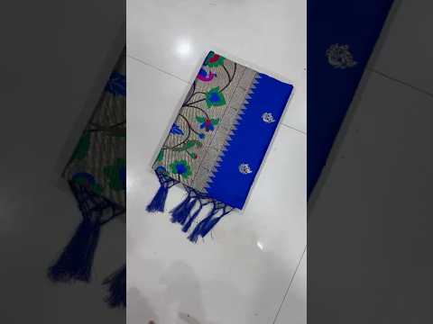Pure Soft Silk Big Border Paithani Saree