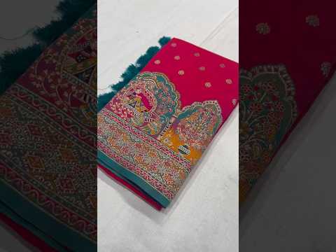 Pashmina Darbari Silk Traditional Artistry Saree