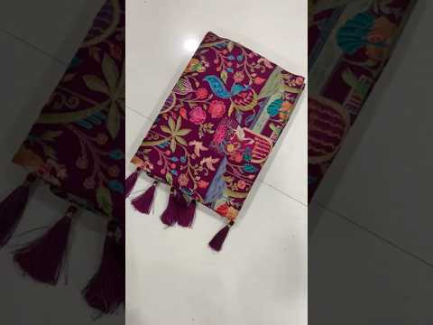Pure Viscose Gajji Silk Pashmina Saree – Premium Silk Saree