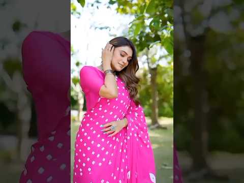 Pure Chinon Silk Bandhani Saree