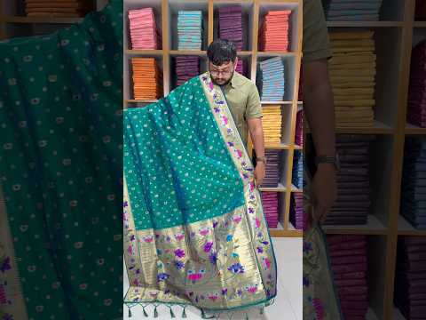 Pure Paithani Silk Sarees – Maharashtrian Elegance
