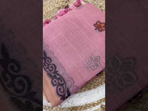 Soft Pure Muga Cotton Rich Pallu Saree