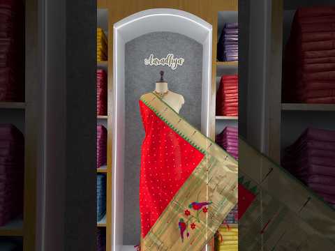Pure Paithani Zari Border Parrot Motif Pallu Dupatta