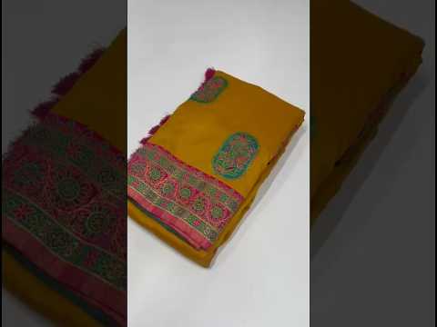 Latest Pashmina Darbari Saree