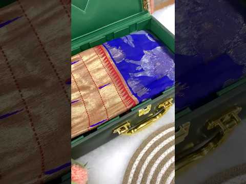 Maharashtrian 3D Pichwai Soft Silk Paithani Saree