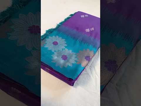 Soft Silk Floral Zari Weaving Saree