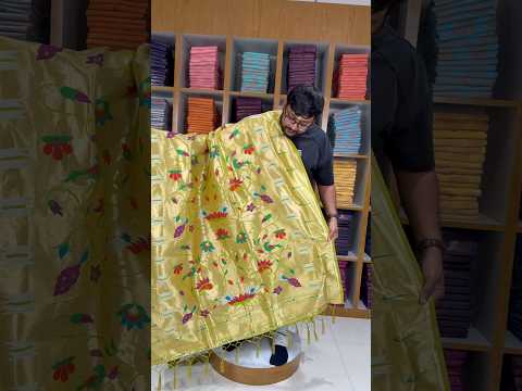 Paithani Soft Silk Rajhans Jaal Dupatta