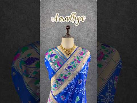 Bandhani Patola Silk Paithani Saree