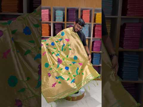 Paithani Jacquard Peacock (Mor) Jaal Dupatta
