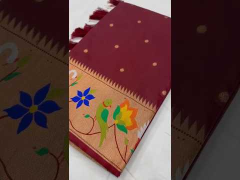 Soft Silk Meenakari Rajhans Lotus Pallu Saree