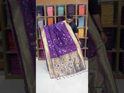 Janhvi Kapoor–Inspired Kanchivaram Paithani Silk Saree