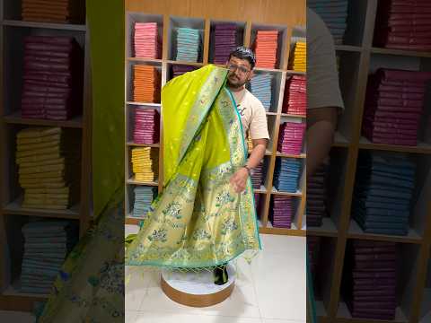 Rajwadi Mor Paithani Zari Butti Saree