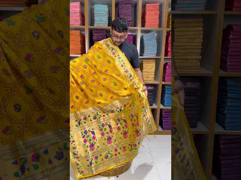 Bandhani Patola Silk Paithani Saree