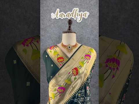 Royal Kanchivaram Patola Paithani Silk Saree