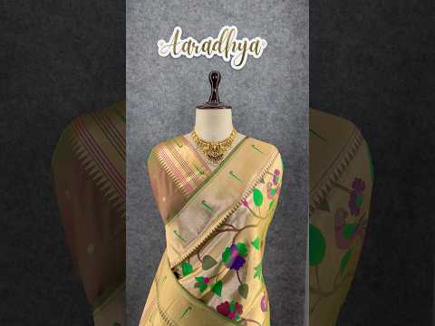 Pure Silk Kanchipuram Full Weaving Wedding Special Paithani Saree