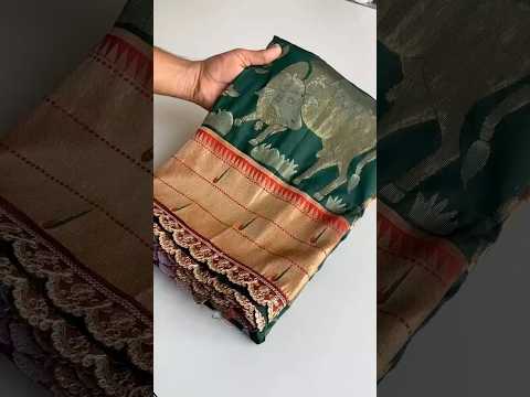 Soft Silk Pichwai Paithani Lace Saree