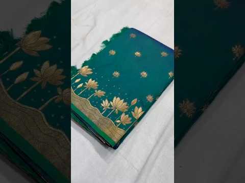 Pichwai Lotus Paithani Saree