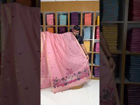 Soft Muga Cotton Pichwai Pallu Saree