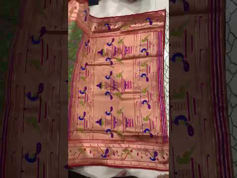 Soft Kanchivaram Patola Paithani Silk Saree