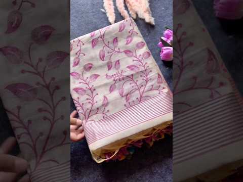Premium Soft Matka Cotton Jamdani Saree