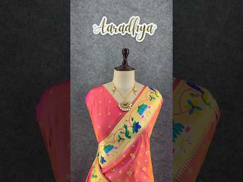 Pure Paithani Silk Sarees – Maharashtrian Elegance