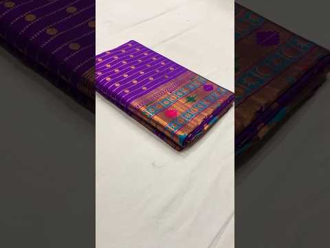 Soft Silk Zari Woven Paithani Saree