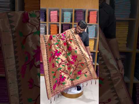Paithani Soft Silk Lotus Jaal Dupatta