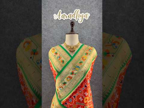 Traditional Kanchivaram Patola Paithani Silk Saree
