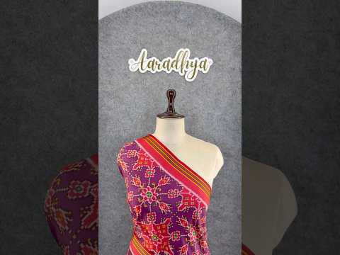 Designer Printed Patola Sarees