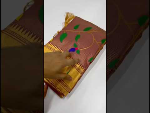 Bamboo Tissue Silk Half Half Paithani Saree