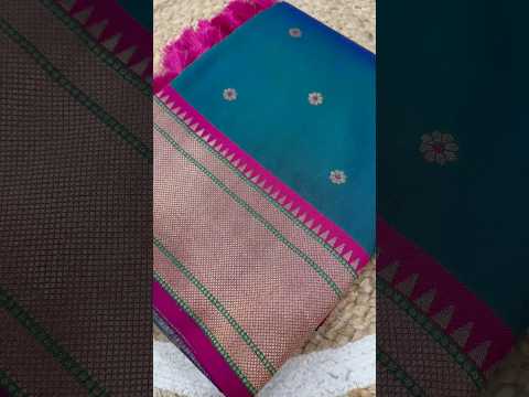 Soft Silk Meenkari Hansraj Paithani Saree