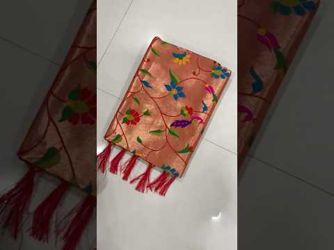 All Over Jaal Weaving Brocket Paithani Soft Silk Saree